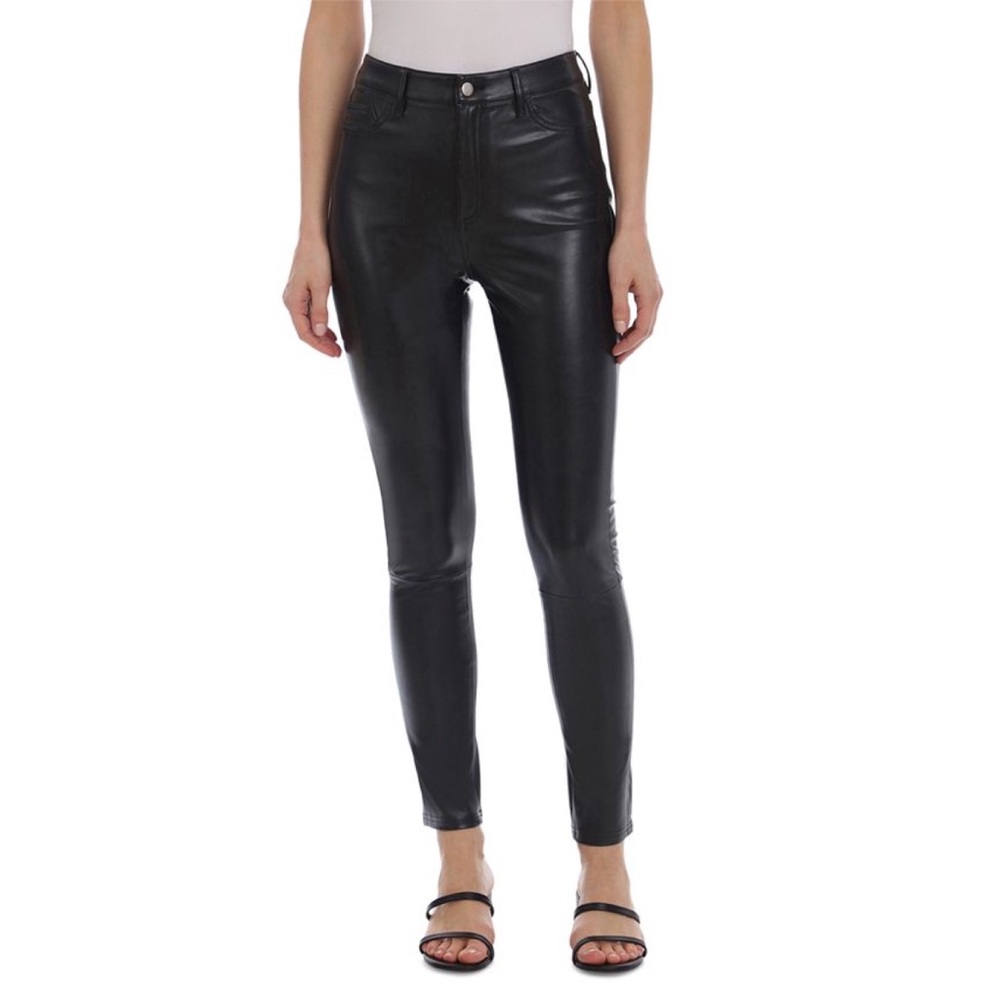 Avec Les Filles Faux Leather Pants - Picture 1 of 9